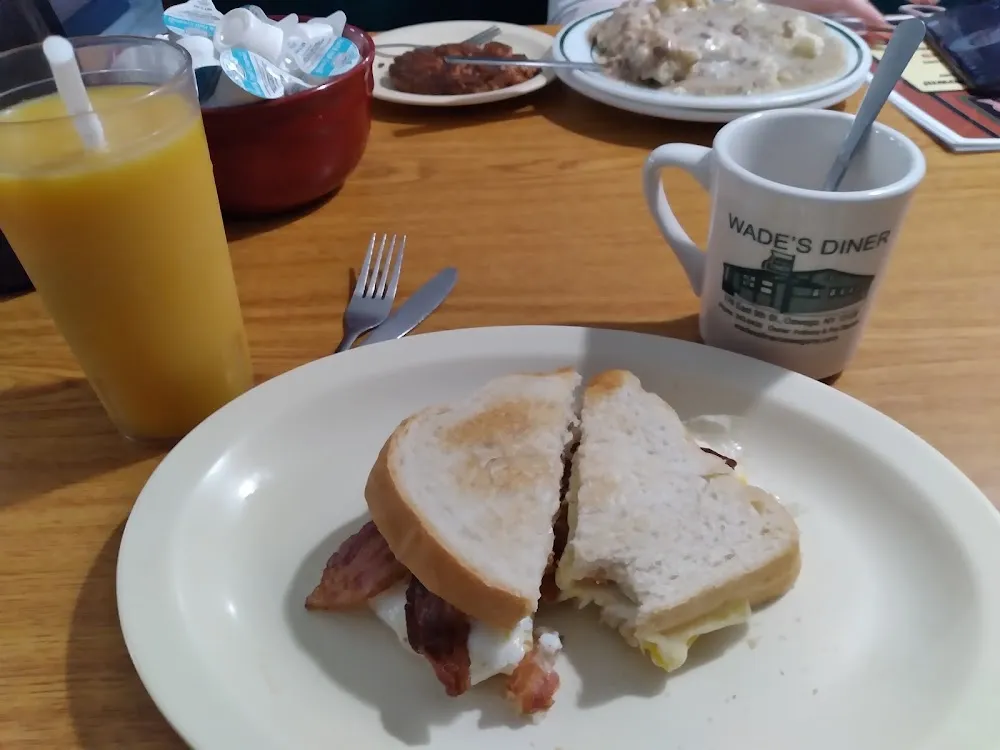 Bacon Egg and Cheese on White Toast Yummm